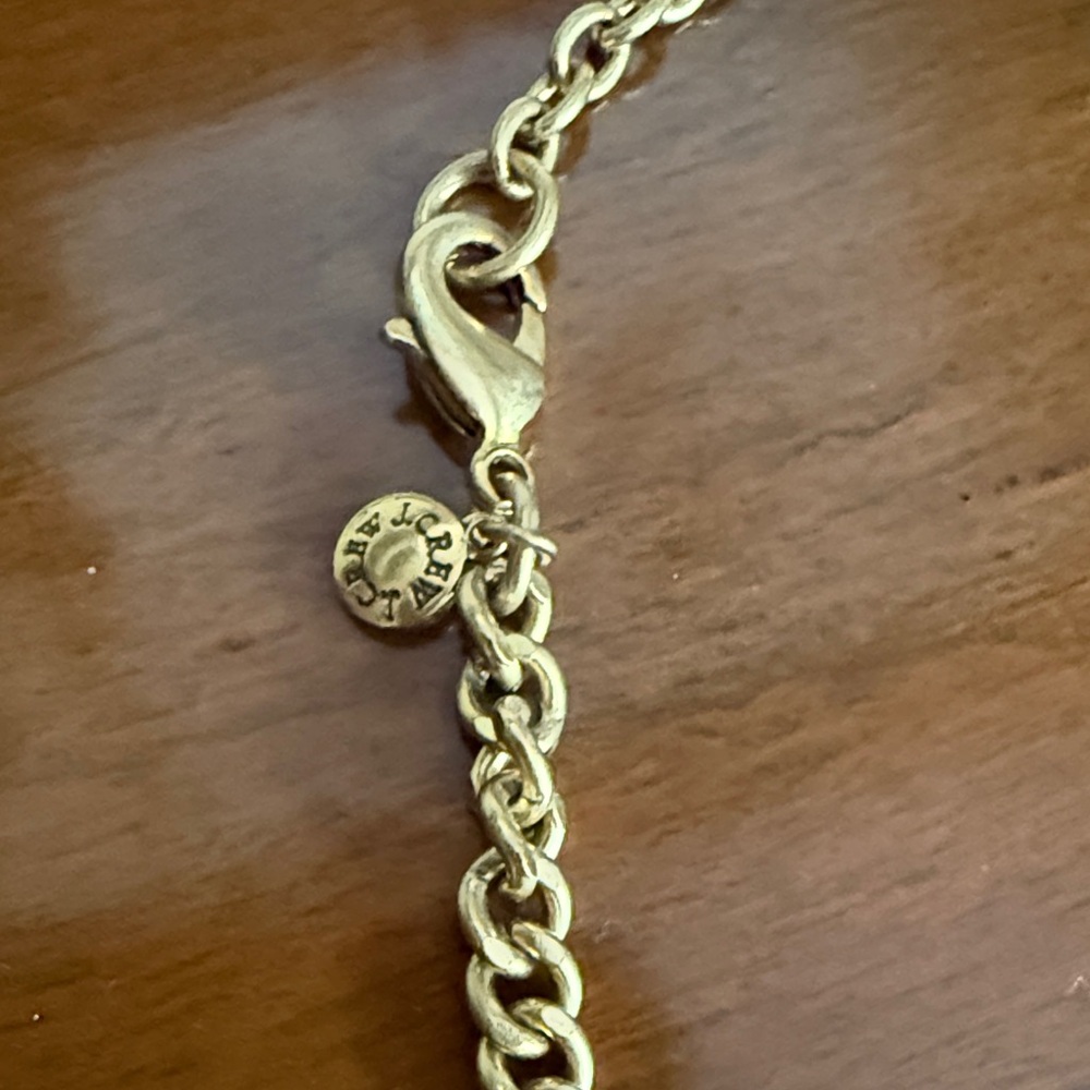 J. Crew Gold and Blue Necklace - Picture 4 of 5